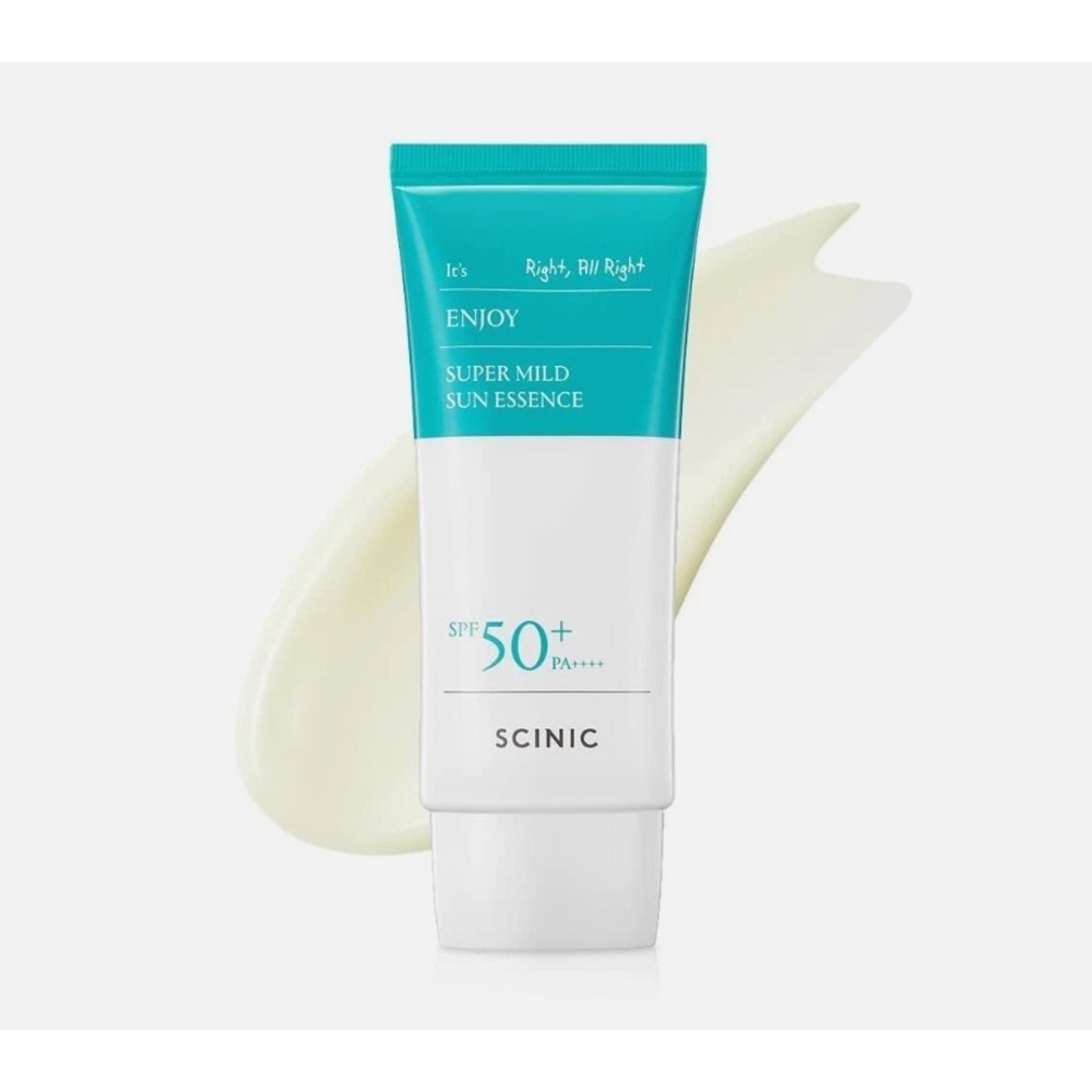 SCINIC Enjoy Super Mild Sun Essence SPF 50+ PA++++ Hydrating Korean Sunscreen